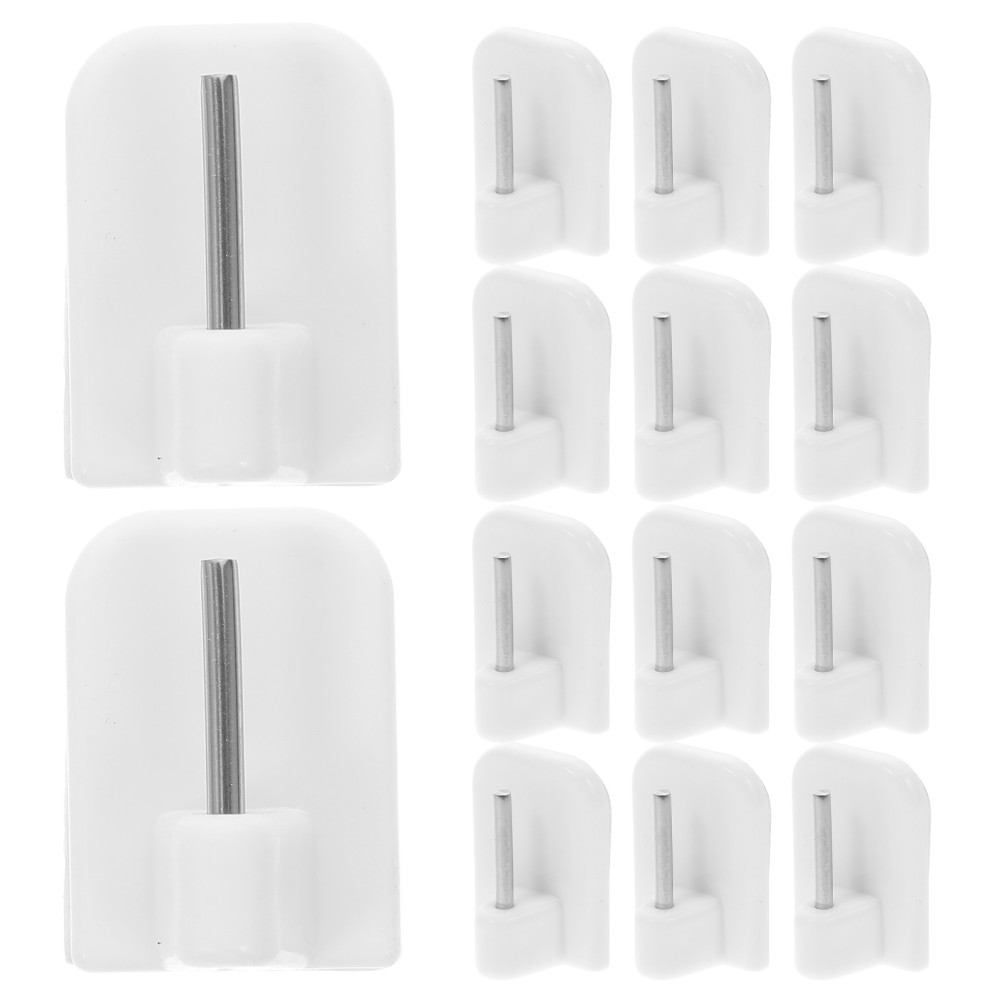 50Pcs Reusable Plastic Curtain Hooks Window Blinds Hanger Set for Daily Use