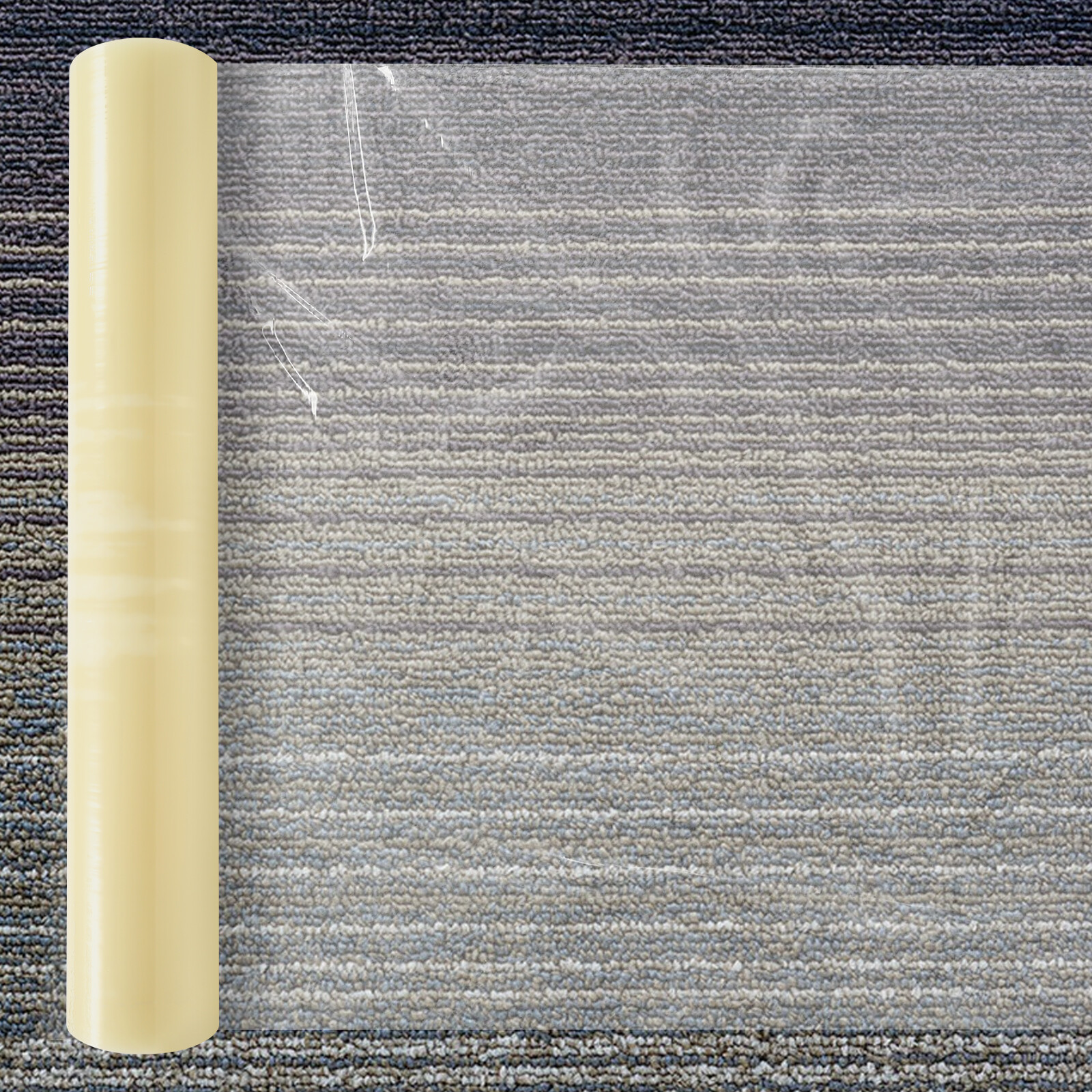 1 Rolls 36″ x 500′ Floor Carpet Protection Film Tape Self Adhesive Floor Tape
