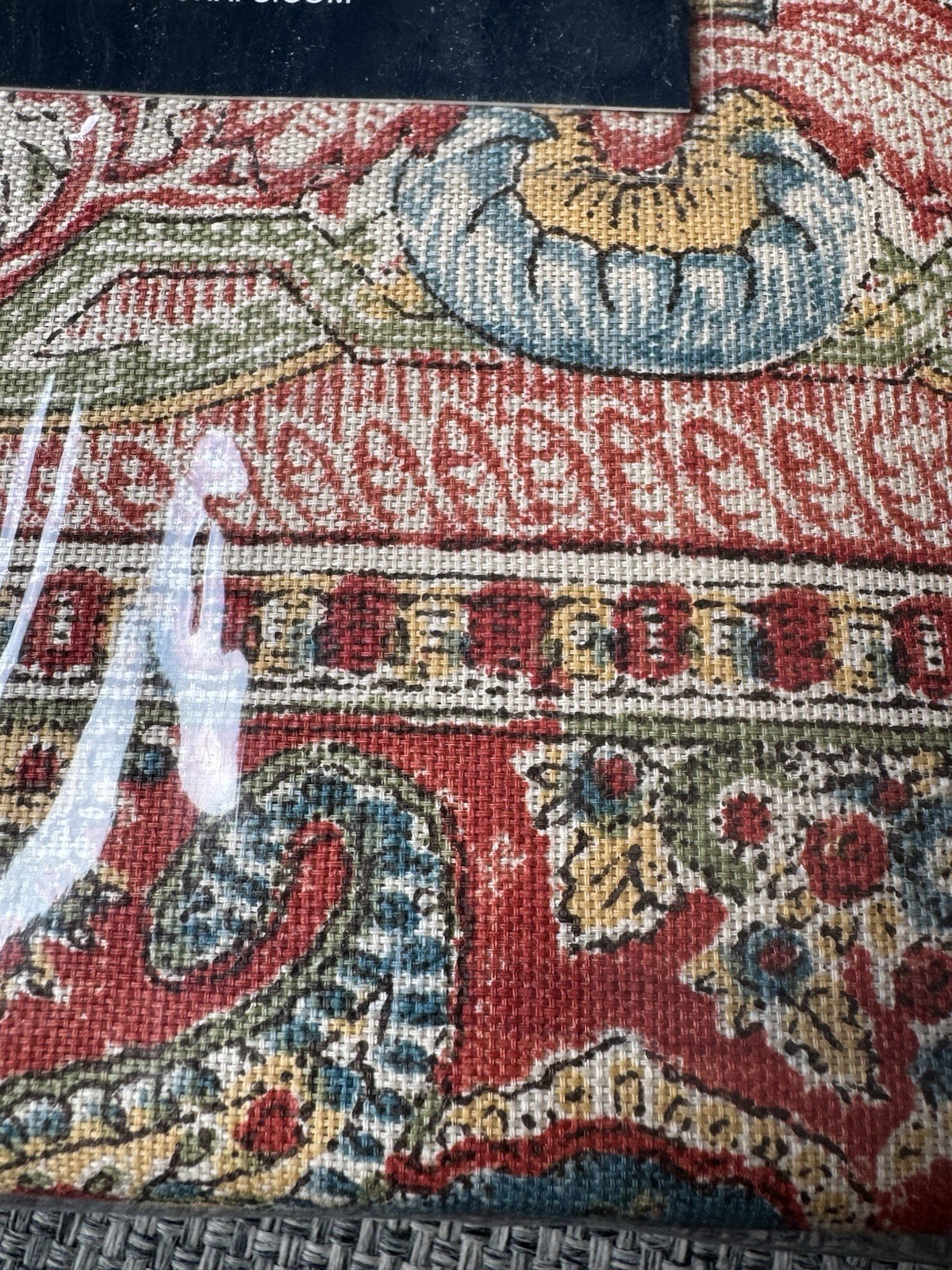 NIP Chaps Turner Creek Paisley Beige Multi Window Panels Curtains Pair 42” x 84”