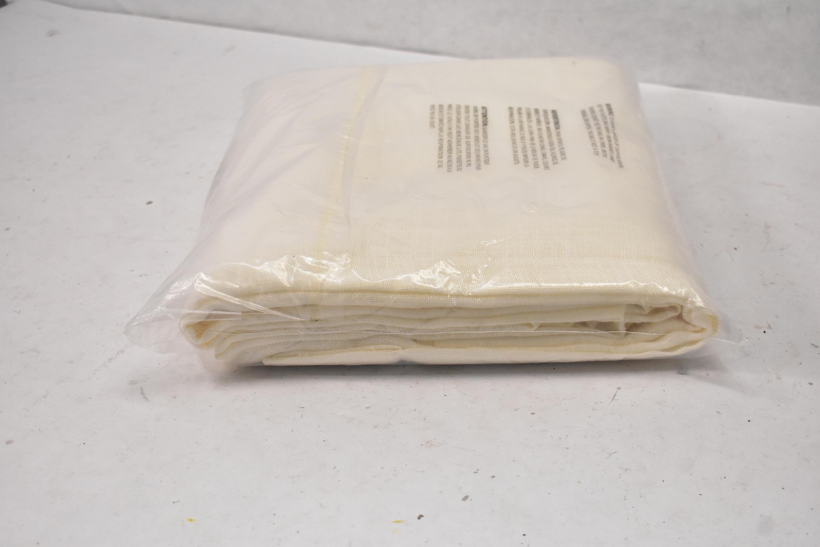 Exclusive Home Bella Curtains 2 Panels 54×84 White Beige Polyester Drapes