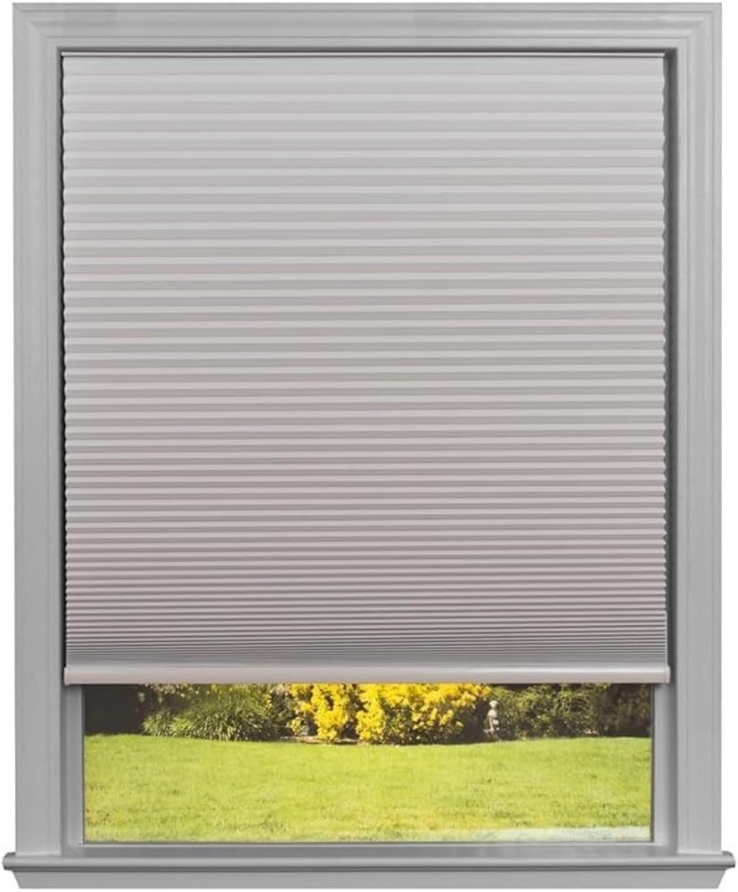 Redi Shade No Tools Easy Lift Cordless Cellular Blackout Fabric 36″ W x 64″ L