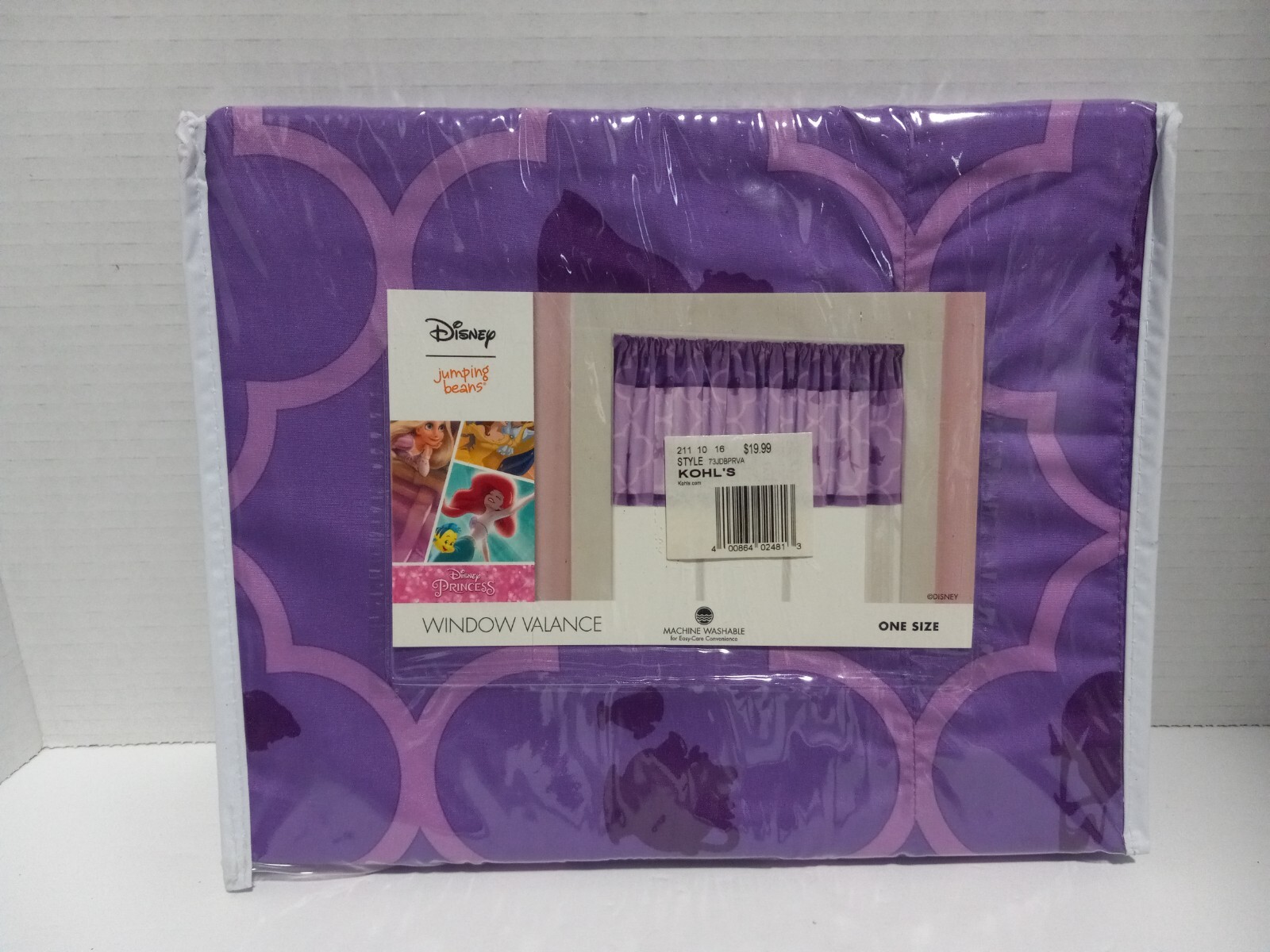 Brand New Disney Princess Window Valance by Jumping Beans® – 60” x 13”