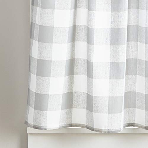 Country Modern Rustic Farmhouse Buffalo Check 28″W x 36″L (Pack of 3) Grey