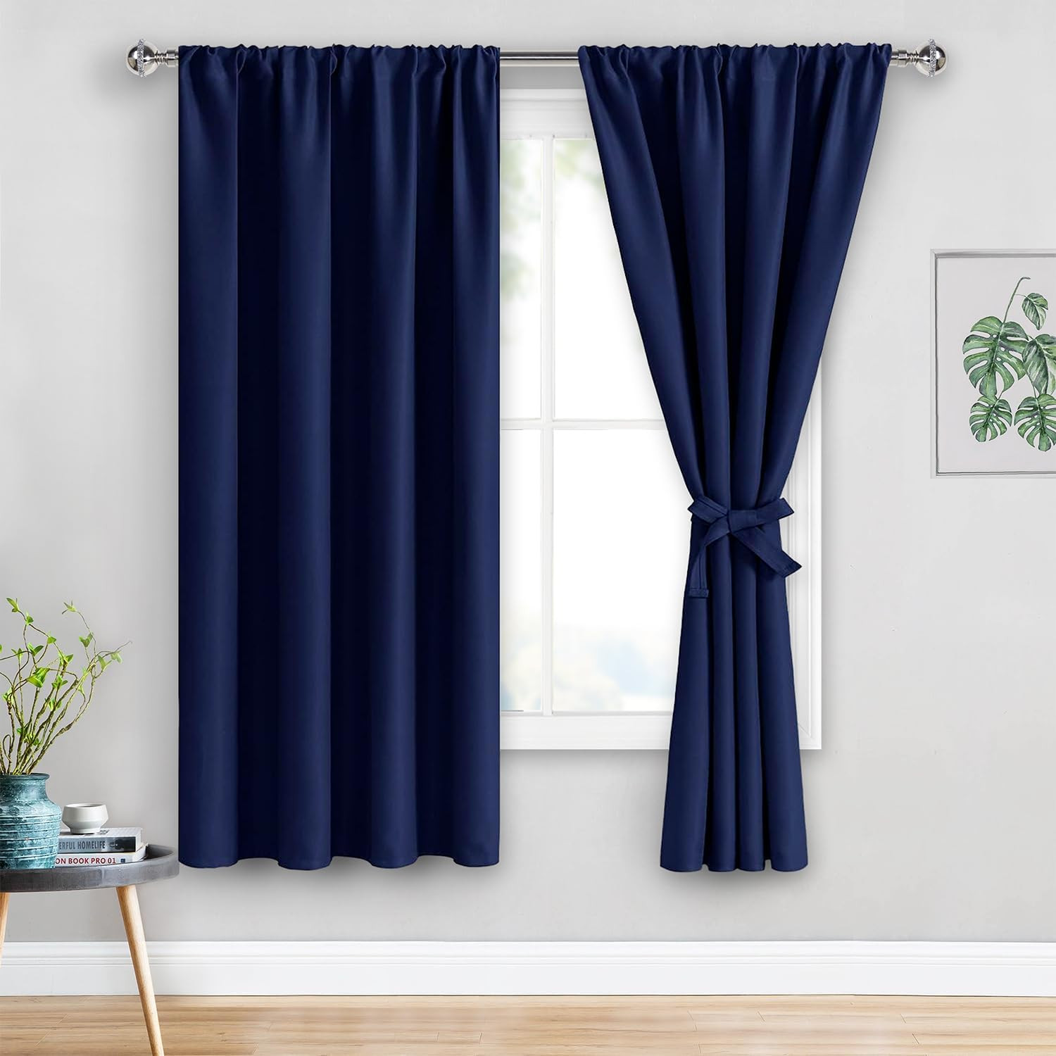 Blackout Curtains for Bedroom– Thermal Insulated,Noise Reducing Room Darkening D