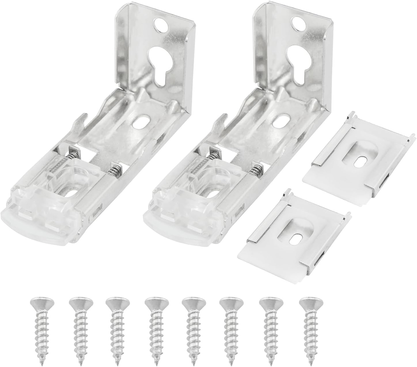 Mountings Brackets for Vertical Blinds ZZLZX 2Sets Replacement Mount Hardware In