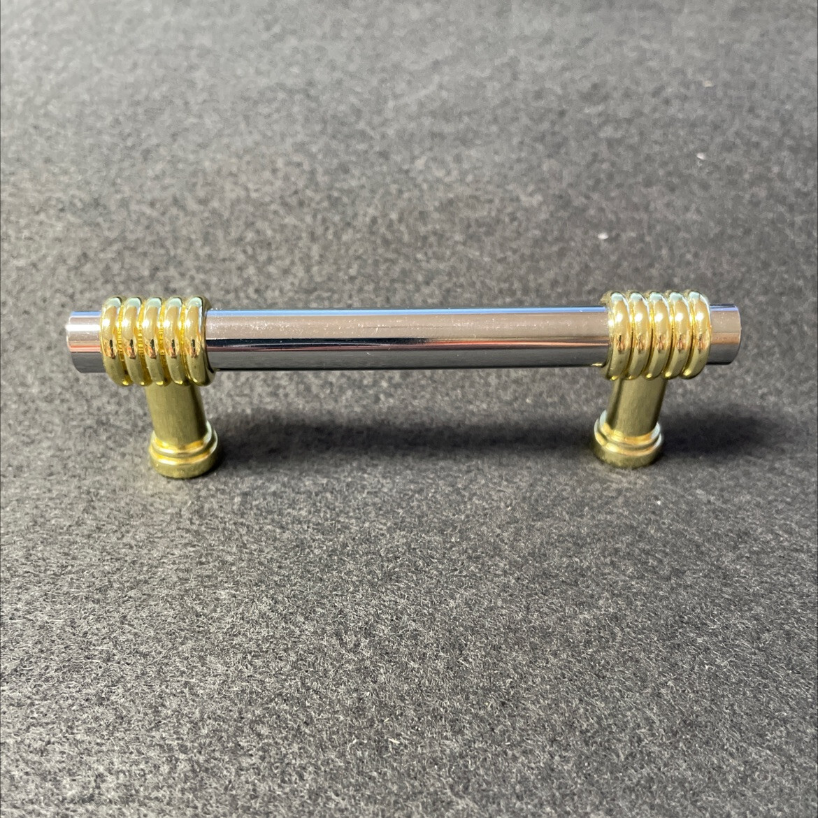 (12 Pack) 3″ Rod Pull Chrome and Brass