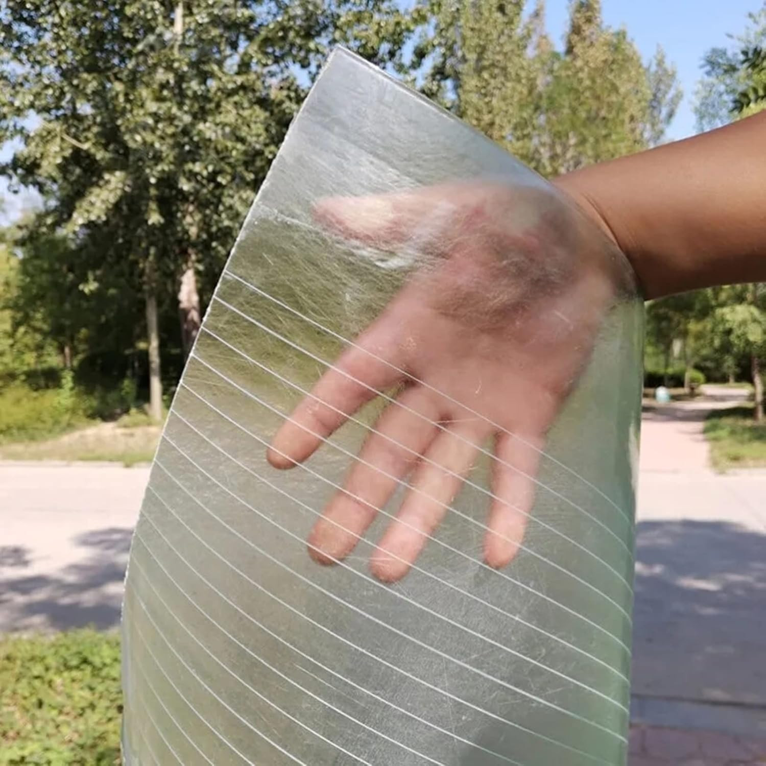 Polycarbonate Roofing Sheet UV Resistant Greenhouse Clear Film Transparent …