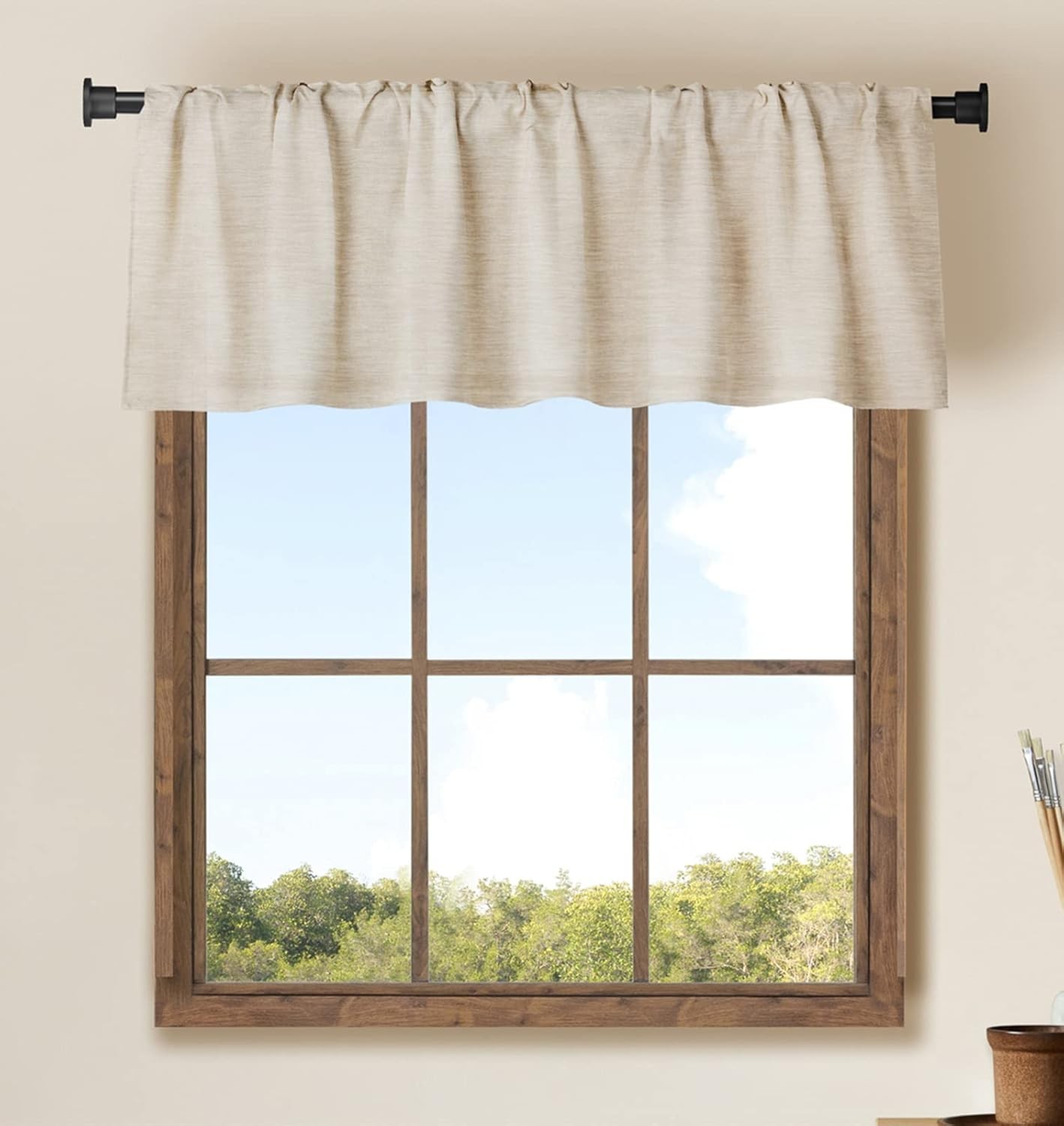 Window Valences (Hard Burlap)