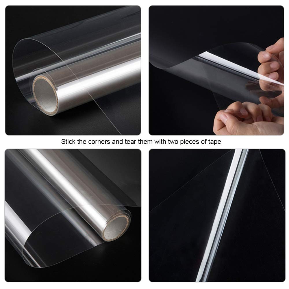 Clear Security and Safety Window Film Shatterproof Adhesive UV Blocking Explo…