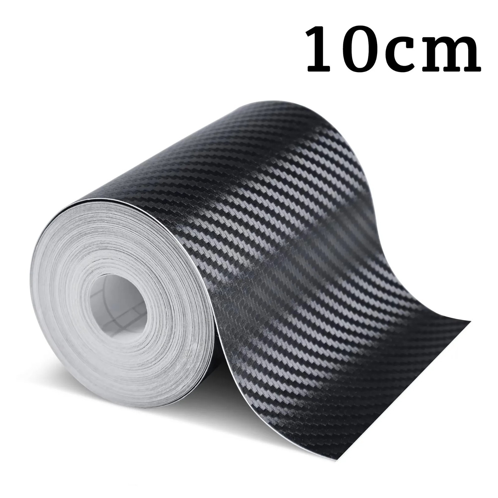 Carbon Fiber Car 3D Tape Sticker Door Mirror Self Adhesive Paste Protector Strip