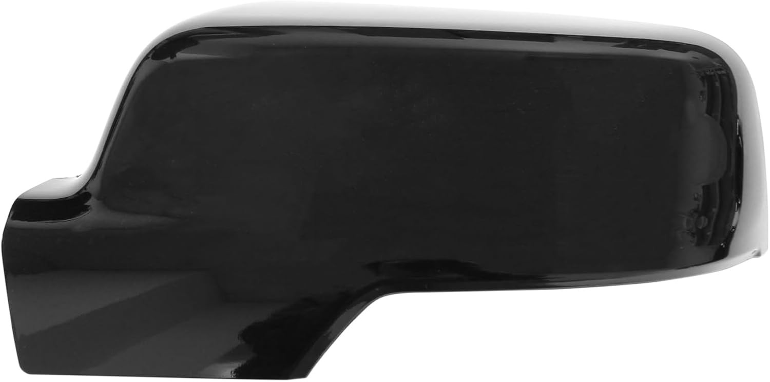 2Pcs Gloss Black Front Driver and Passenger Side Mirror Cover for Ram 1500