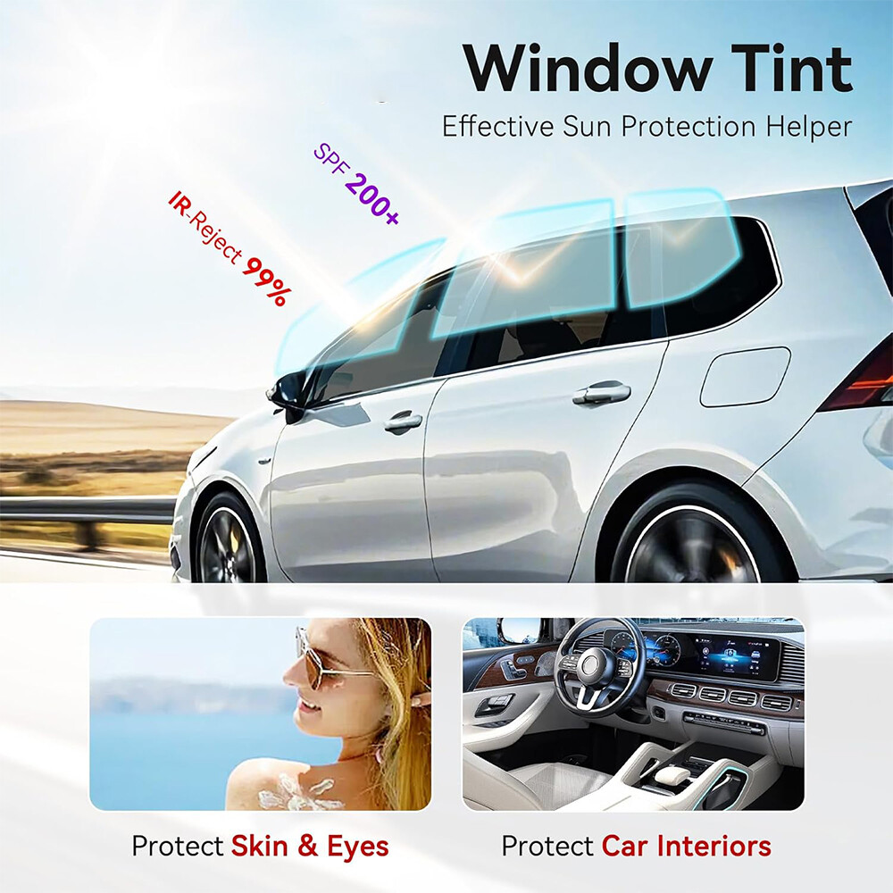 20″ x 10ft Uncut Roll Window Tint Film UV Block For Car Home Office Glass USA