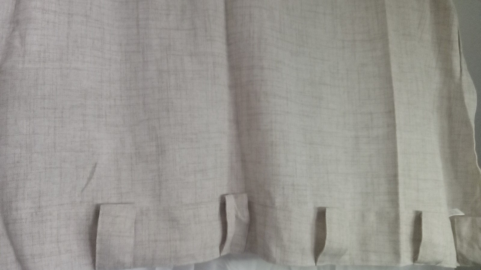 52w X 84l YoungsTex curtain textured, linen-like fabric 100% Polyester, 1pc