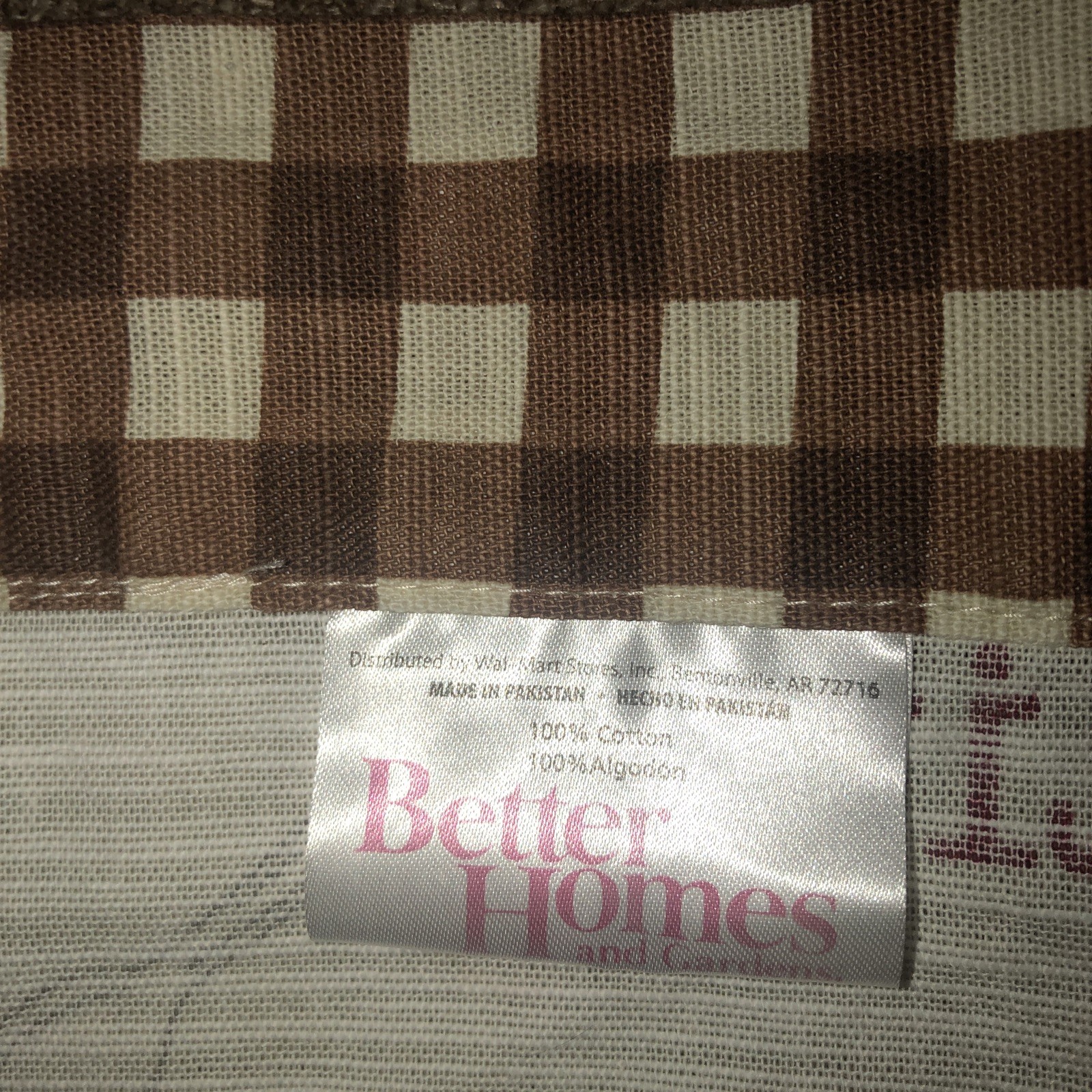 Better Homes & Garden Coffee Drinks Window Valance 60×15 1/2