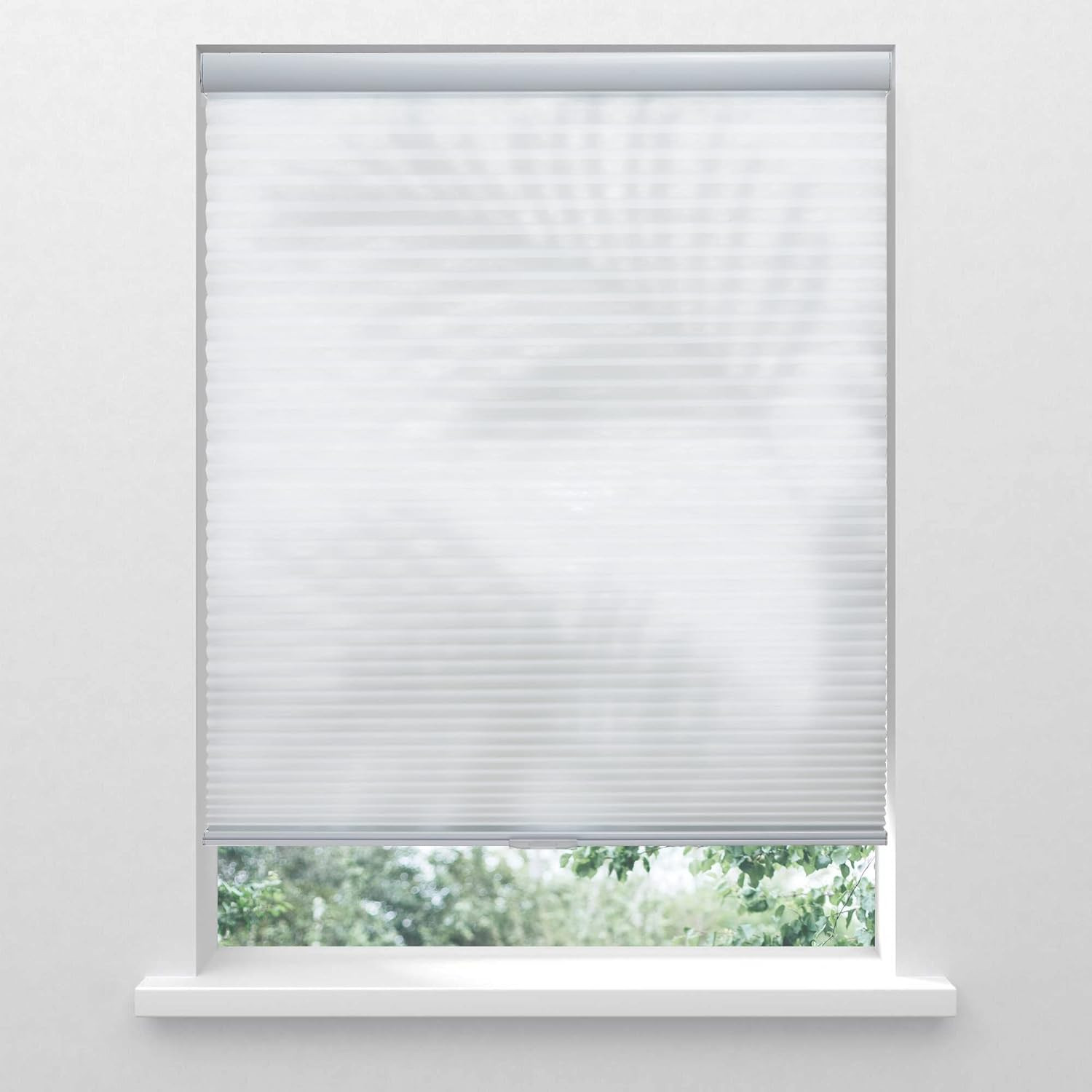 Cordless Honeycomb Blinds – Light Filtering Room Darkening Shades, 34″x48