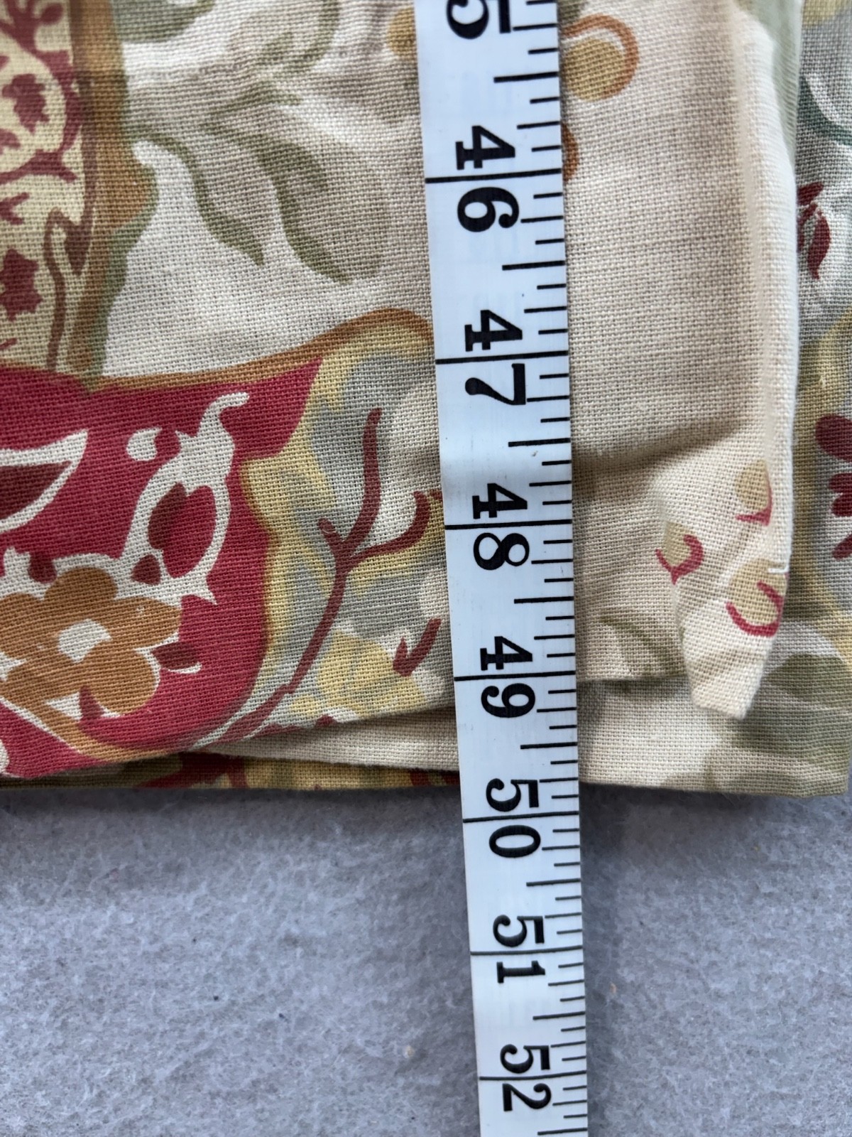 Pottery Barn Graciela Palampore Curtains Set 2 Panels 50×96 Linen Blend Lined
