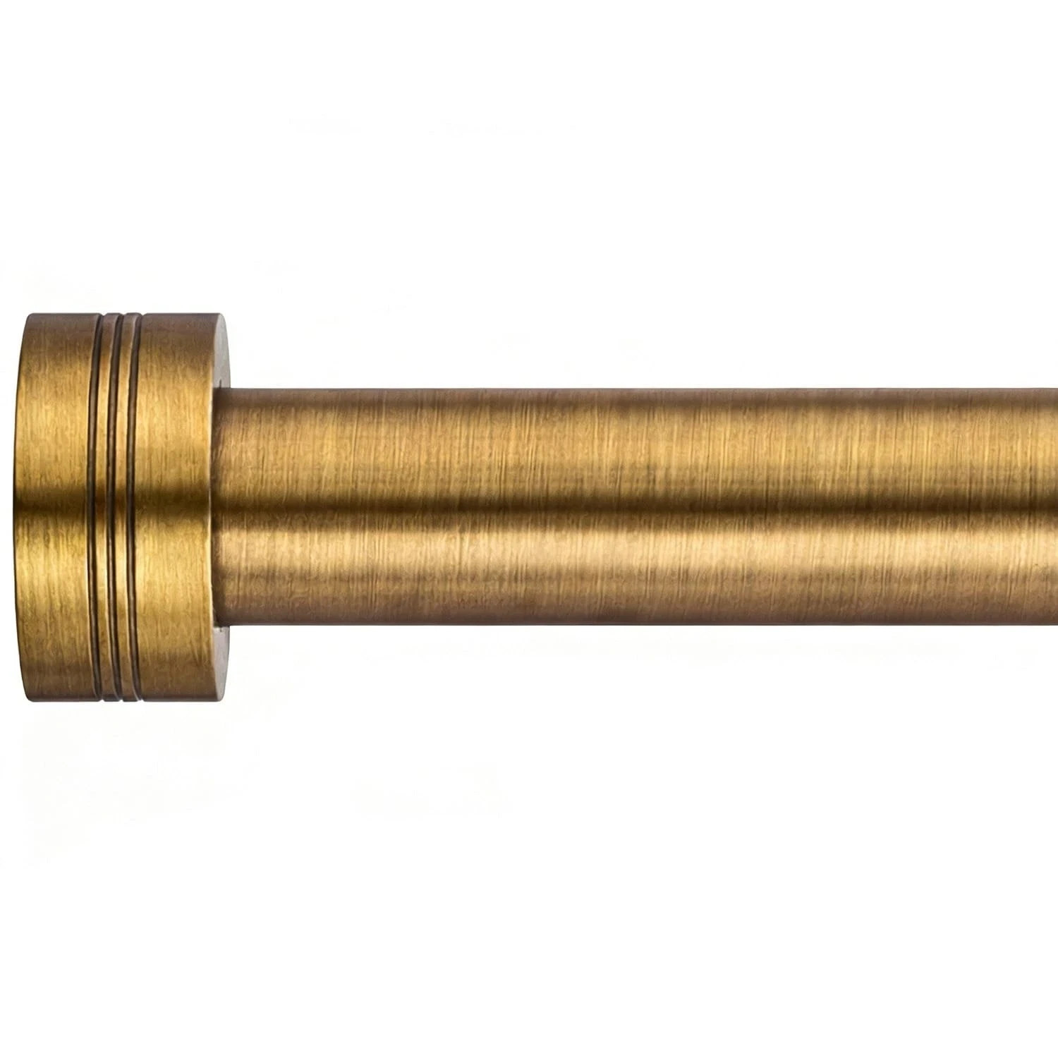 Antique Brass Curtain Rod for Windows 18 to 88 Inches,1 Inch Adjustable Drape…