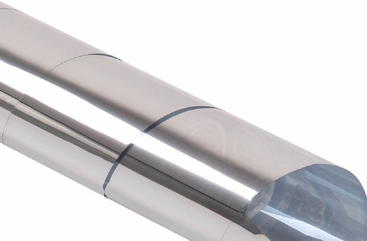 Intersolar® Polarizado papel ahumado plata silver oscuro mediano free shipping
