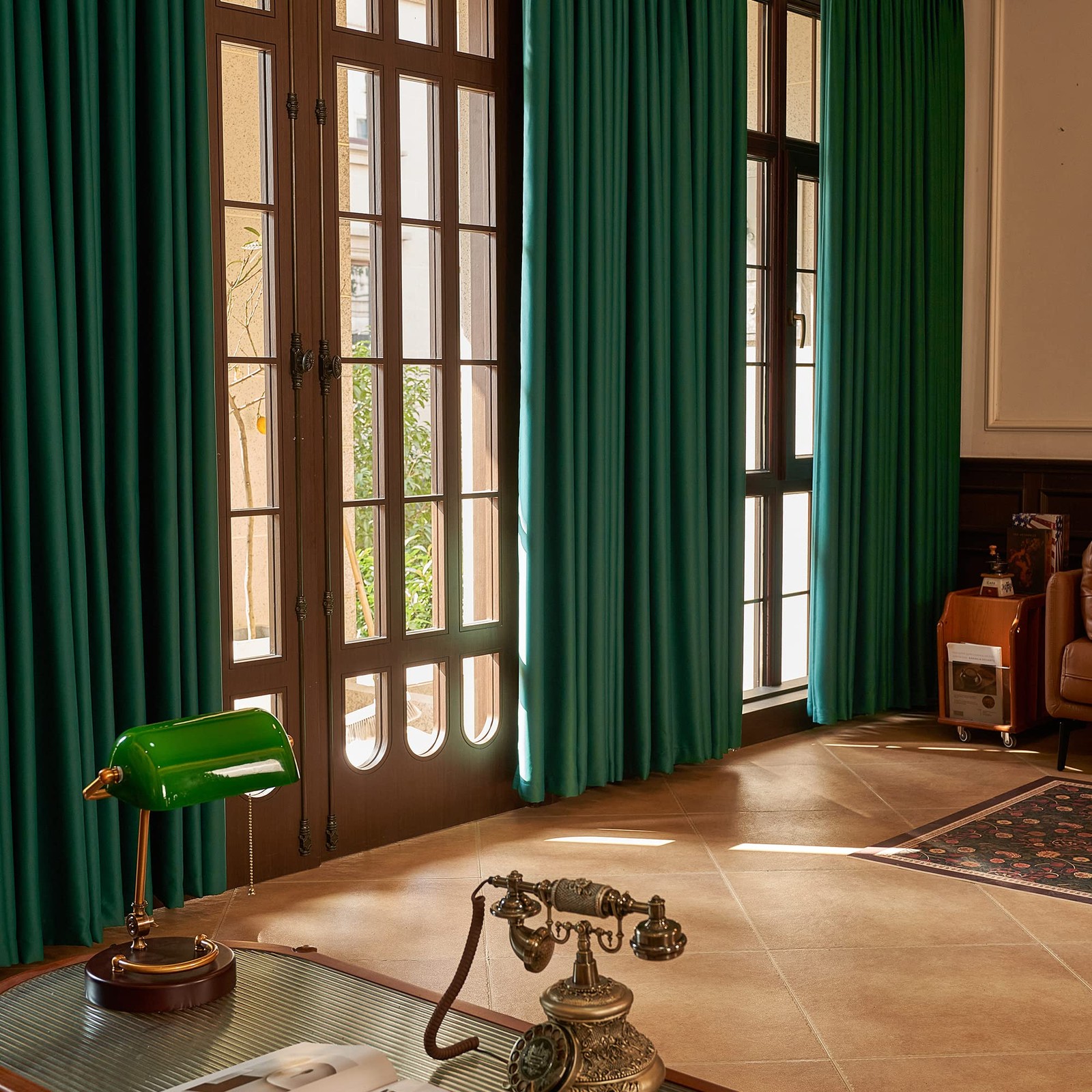 Huto Pinch Pleat Curtains 84 Inches Long Blackout Window Treatment For Bedroom