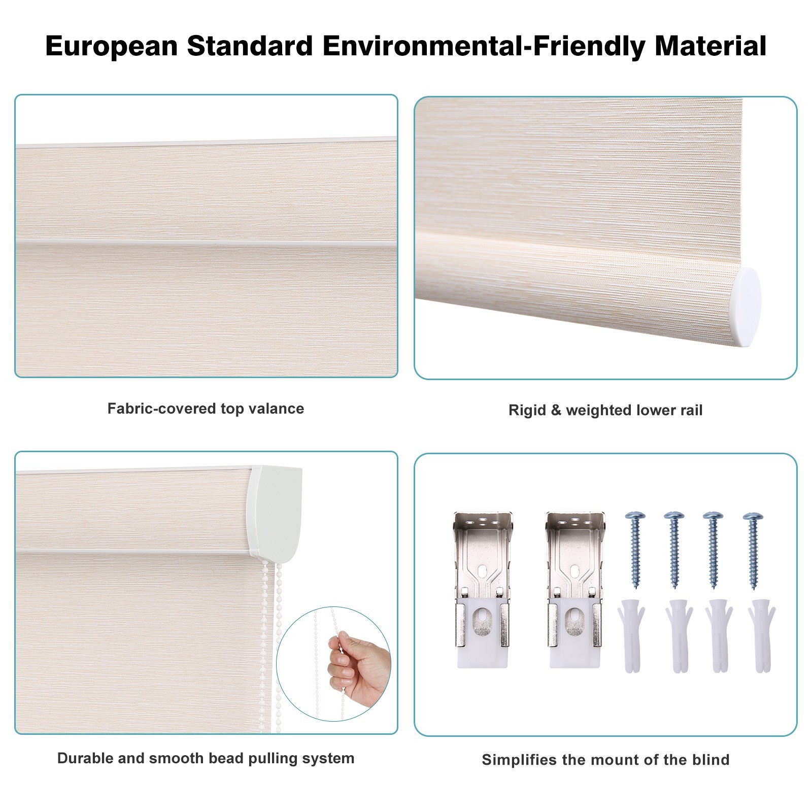 Changshade Light Filtering Window Blinds Roller Shades Roll-up Blinds Curtains