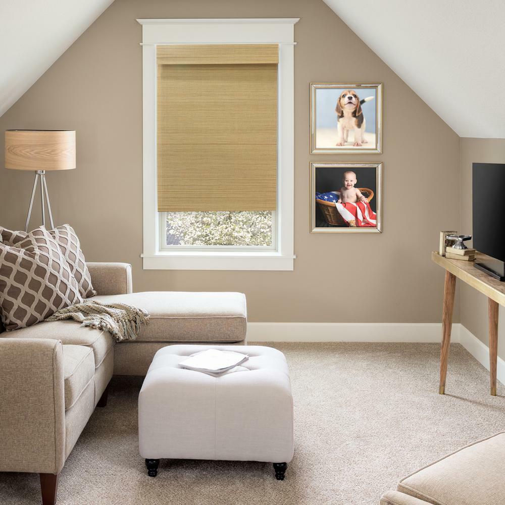 ASSORTED SIZED HDC Natural Cordless Light-Filtering UV Protection Bamboo Shades