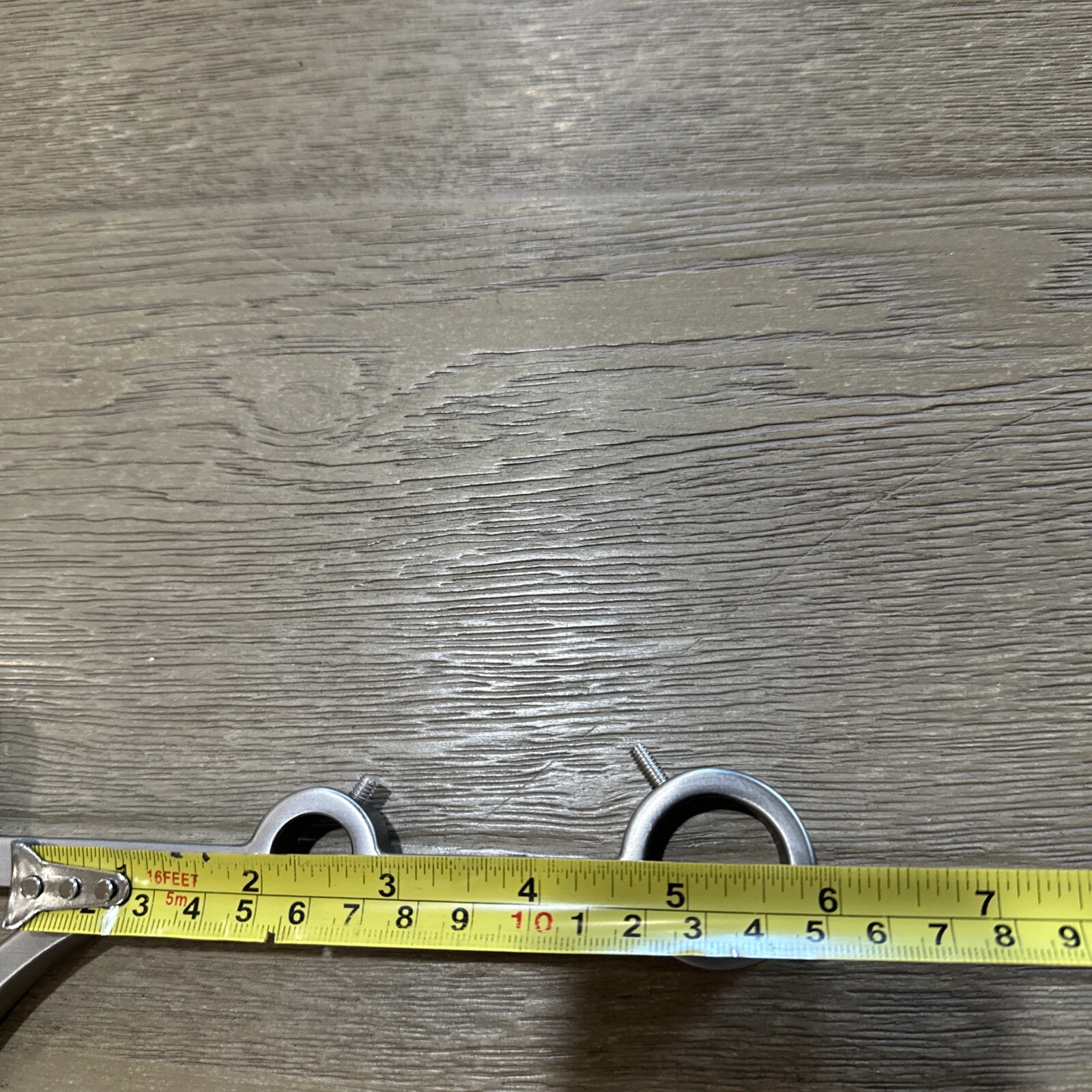 Pottery Barn Standard pewter double curtain Bracket .75