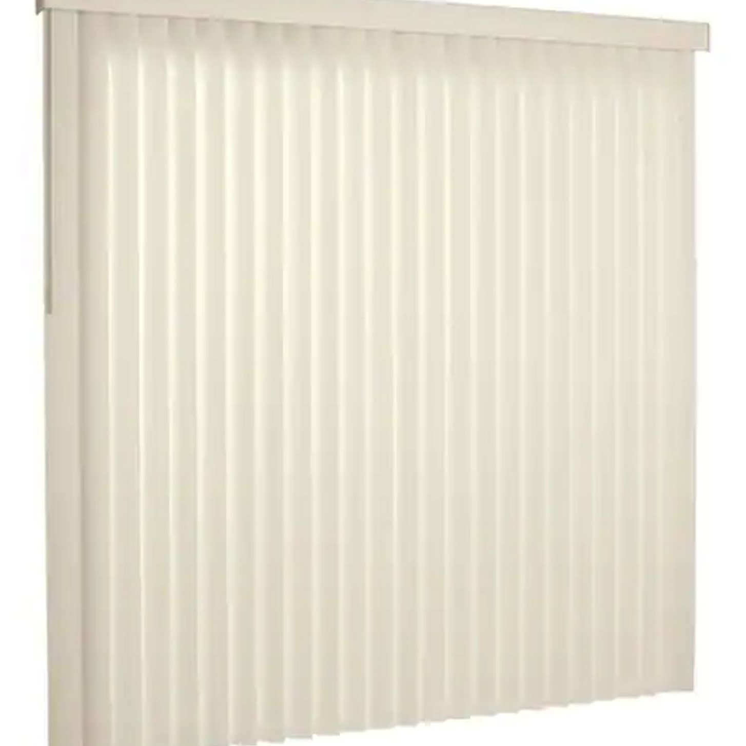 Replacement Crown Alabaster Darkening, Louvers, 3.5 in. W x 49.75 in. L (9-Pk)