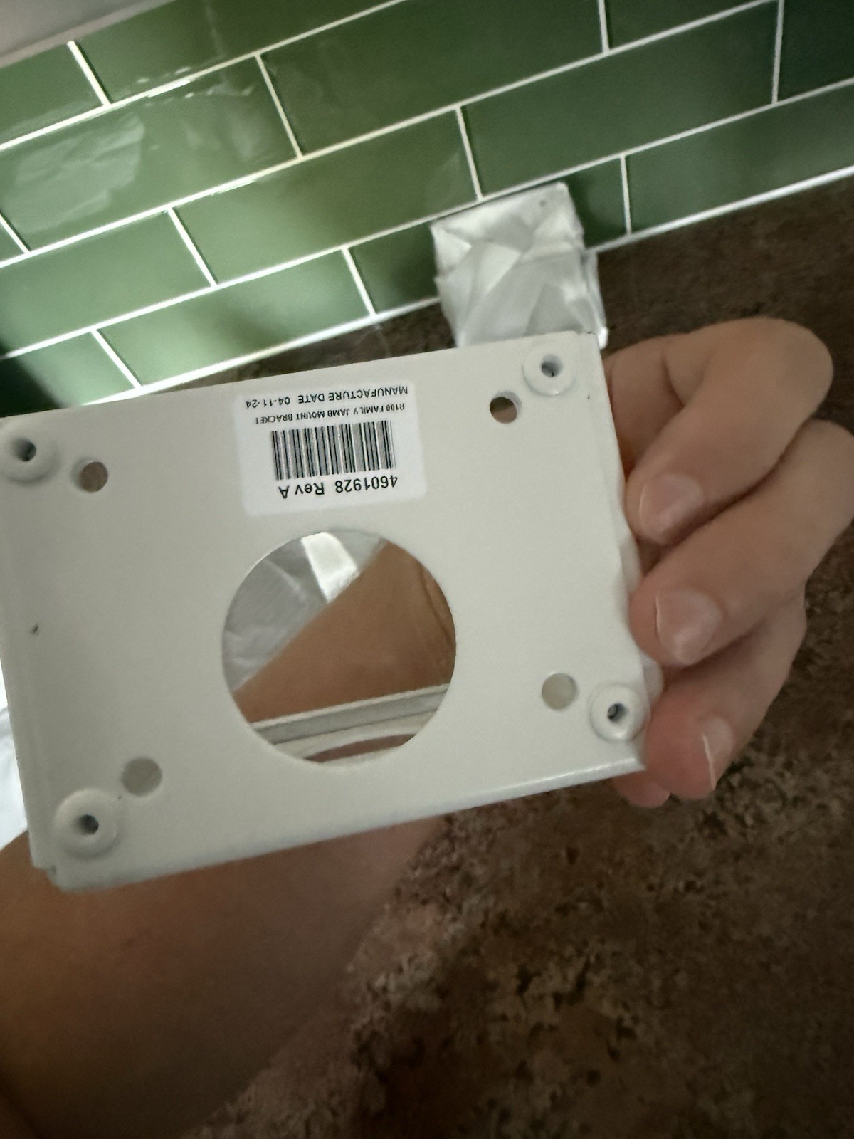 Lutron Roller 100 Jamb Bracket Kit