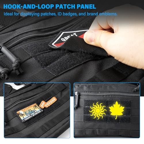 Outdoor Chest Bag Car Wrapping Pouch with Adjustable Belt, Waterproof Oxford