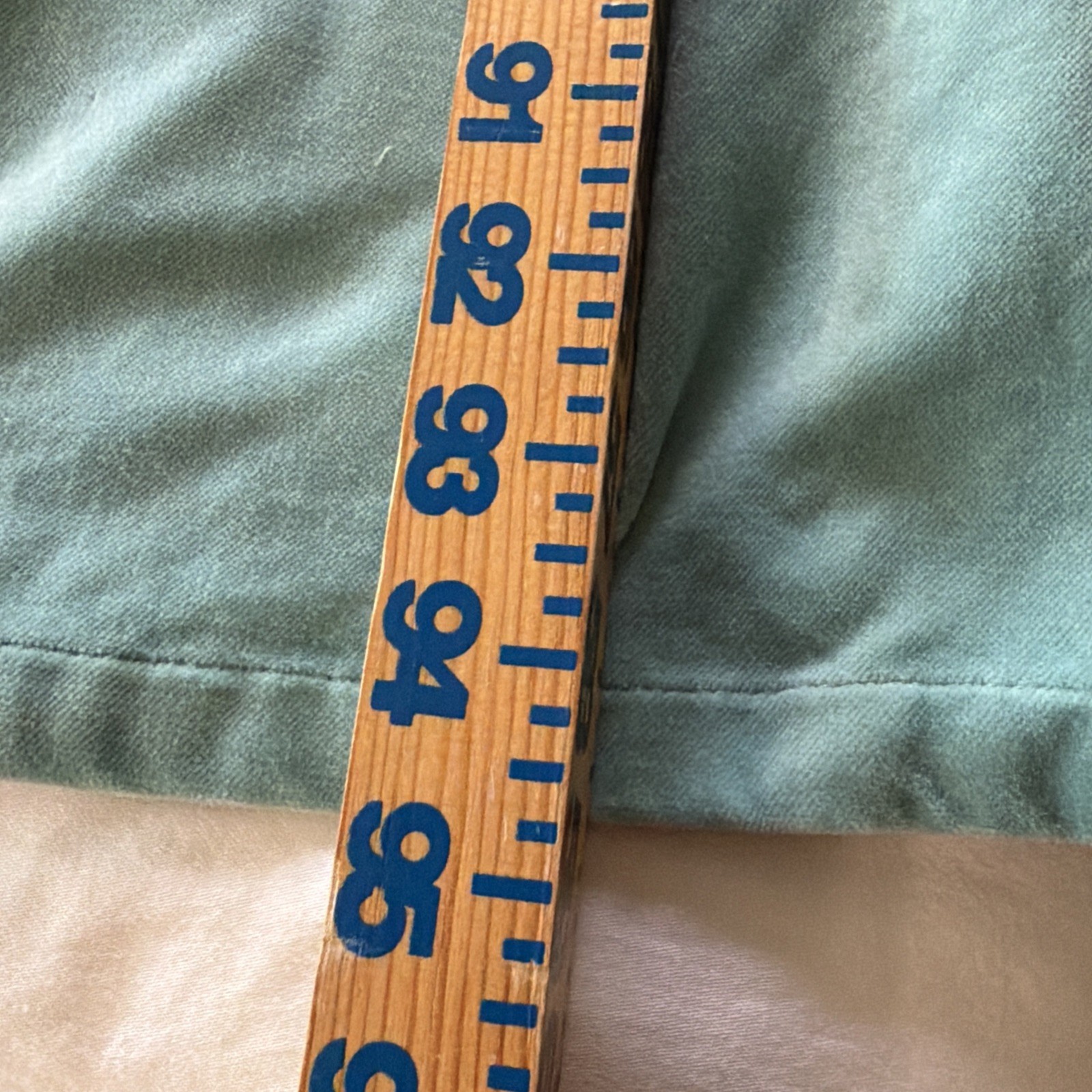 IKEA Sanela Velvet Curtains 2 Panels 100% Cotton Aqua 55×98 60418905
