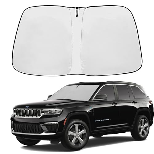 Front Windshield Sunshade fit for Jeep Grand Cherokee 2014-2025 UV Ray