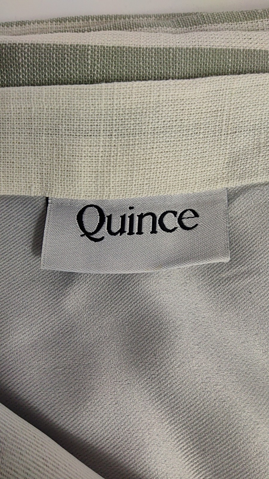 Quince Home Curtain 1 Pc Cream 48X84 Curtains & Drapes