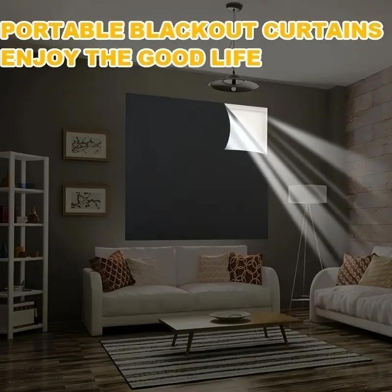 100% Blackout Window Cover Darkest Light Block Black Privacy Film Anti Look Hous
