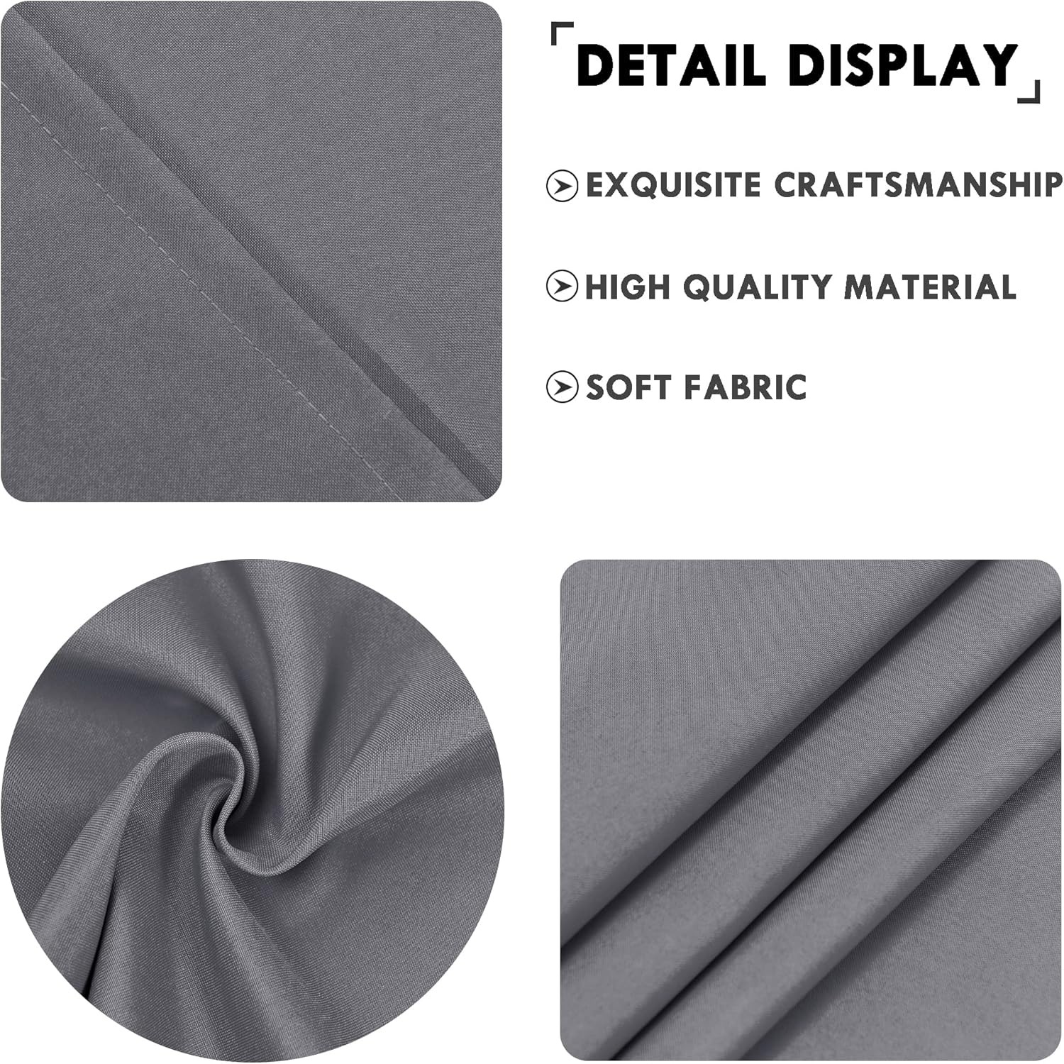 Valance Curtains for Kitchen/Living Room/Basement/Bathroom Window, Thermal
