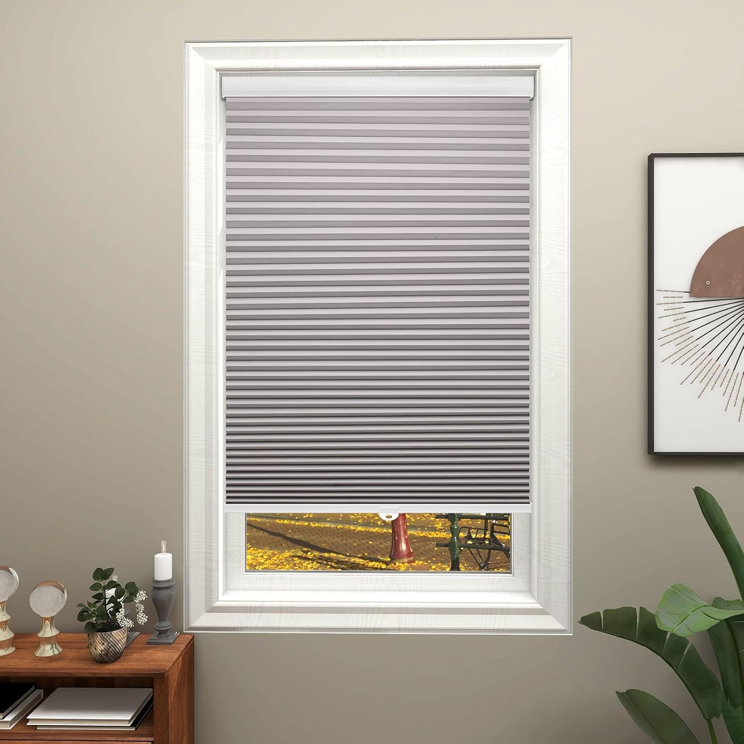 Changshade CUSTOM Made Blackout Cordless Honeycomb Cellular Shades Window Blinds