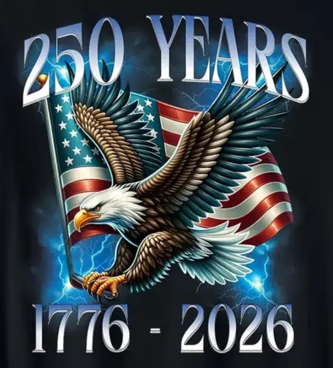 America 250 Year Anniversary Bumper Stickers x 2 Vinyl Waterproof. FREE SHIPPING