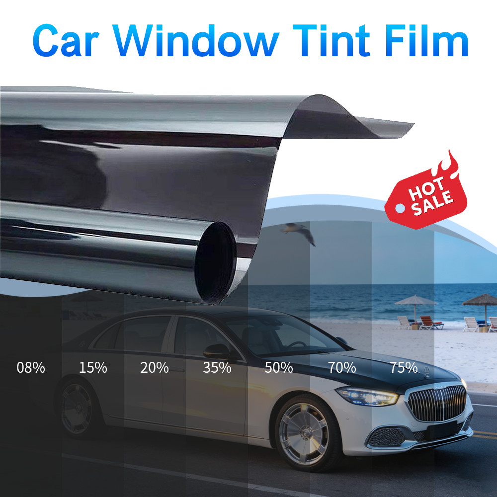 Nano Ceramic Window Tint Film Roll 5% 20% 35% VLT for Home, Office, Car, Truck
