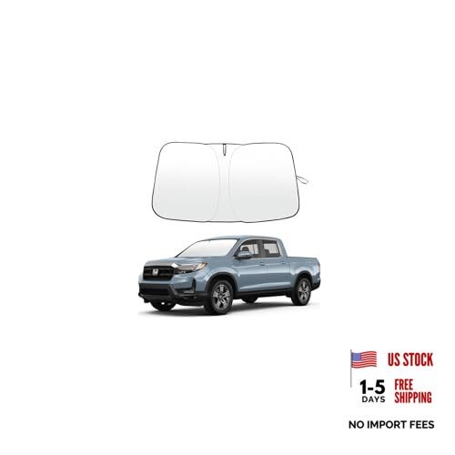 2026 Upgrade Front Windshield Sunshade fit for Honda Ridgeline 2017-2026