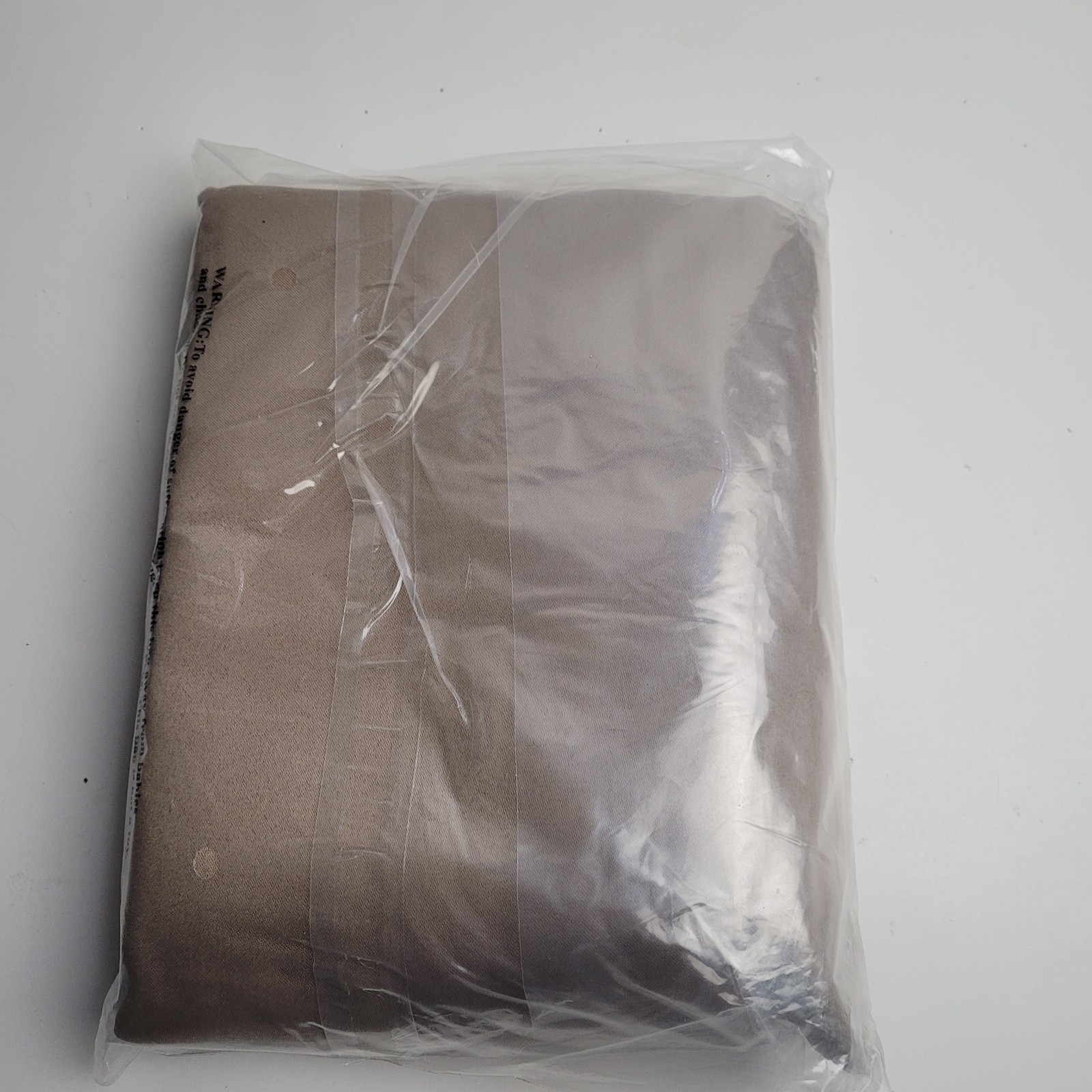 NEW Sun Zero Lichtenberg One Panel Color Taupe Brown 54 W in X 108 in L #CT3