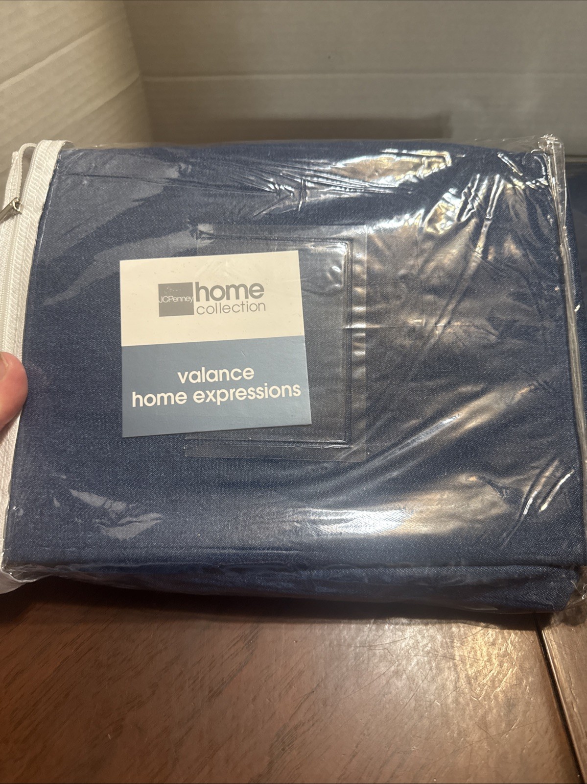 Lot2 NEW Medium WashDenim Classic Valances 84″ X15″ 100% Cotton Retro Farmhouse