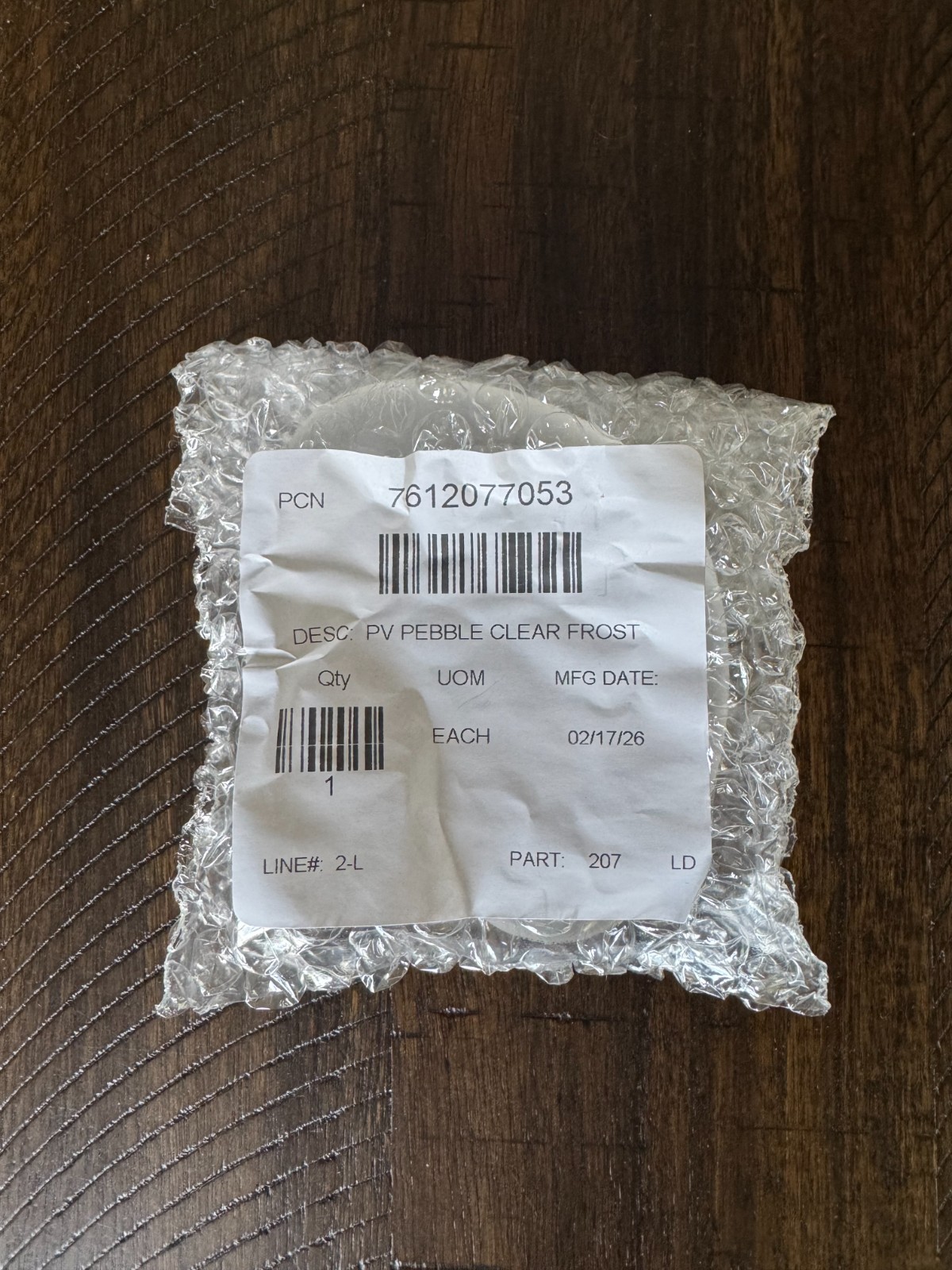 Hunter Douglas Powerview New White Remote with Clear Frost pebble Gen 2