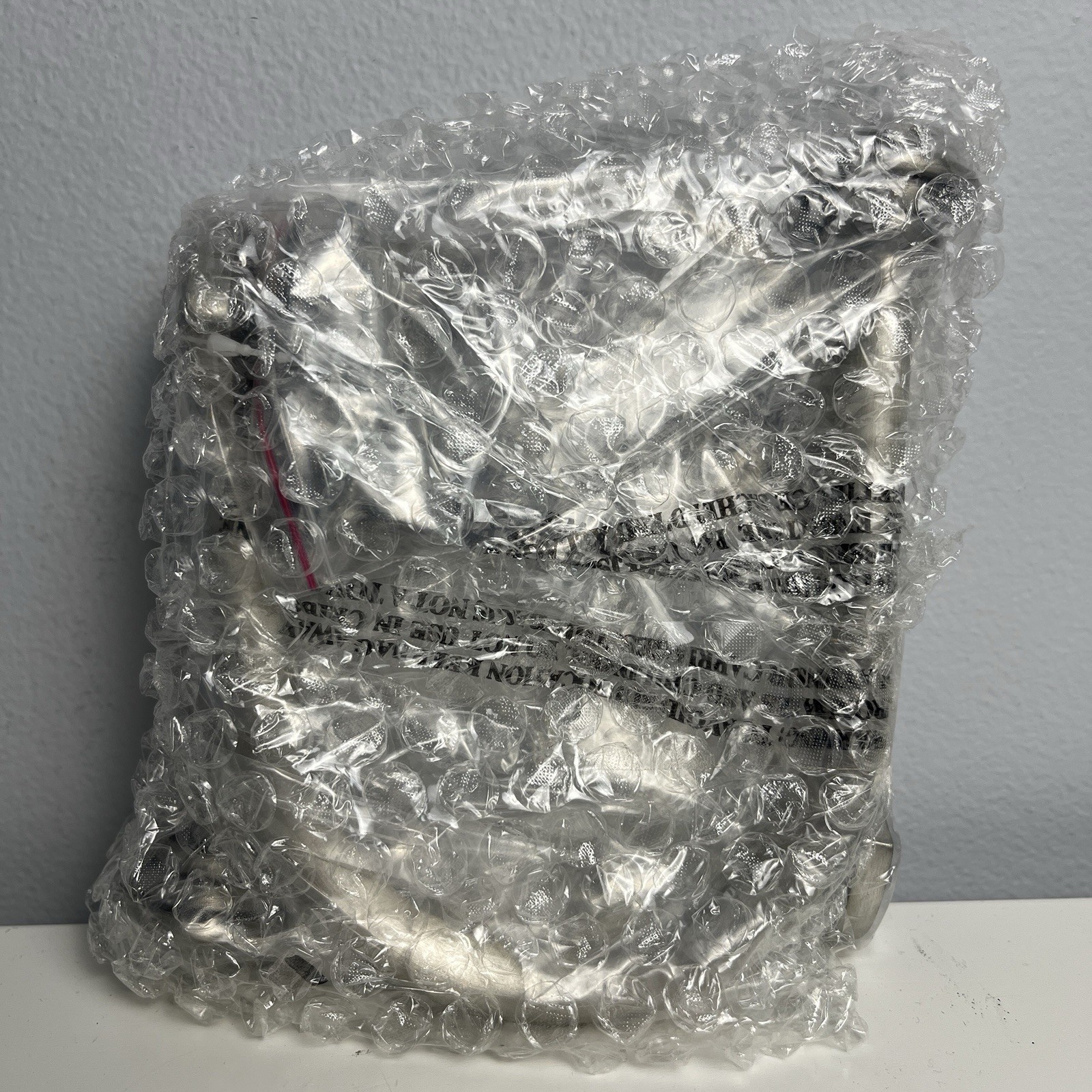 Pottery Barn Pewter Curtain Holdbacks-Set/2-NEW OPEN BOX with Hardware