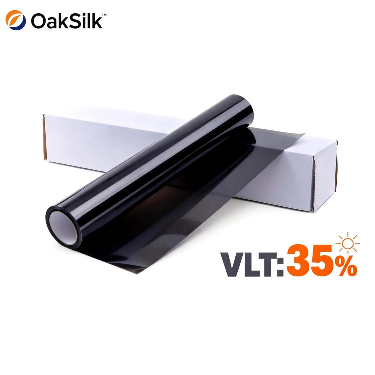 2-Ply 20″x100′ FT Window Tint Film Roll Choose Shade 5% 15% 20% 35% VLT OakSilk