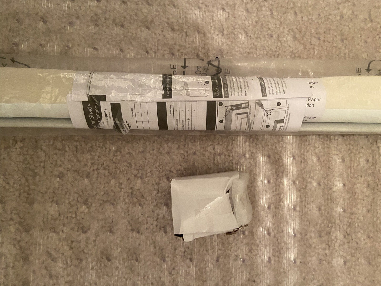 Cordless Spring Roller Shade 75×64 , 40-47 Off White