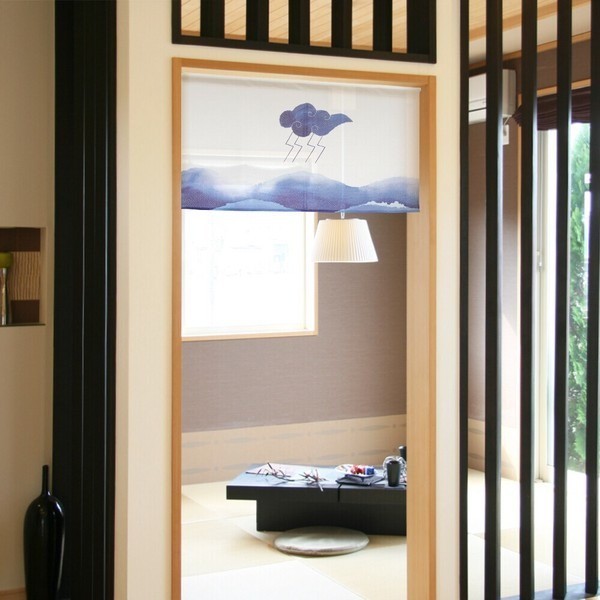 MADE IN JAPAN Japanese Noren Curtain – Traditional Rising Yellowtail Lucky Gift