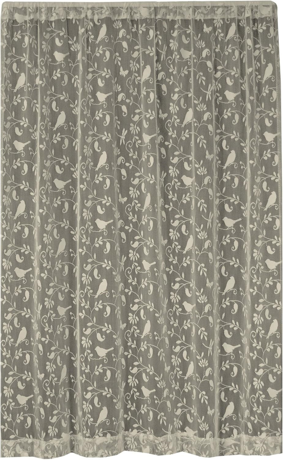 Heritage Lace Bristol Garden Cafe Window Panel 60″ x 84″ Livingroom Bedroom