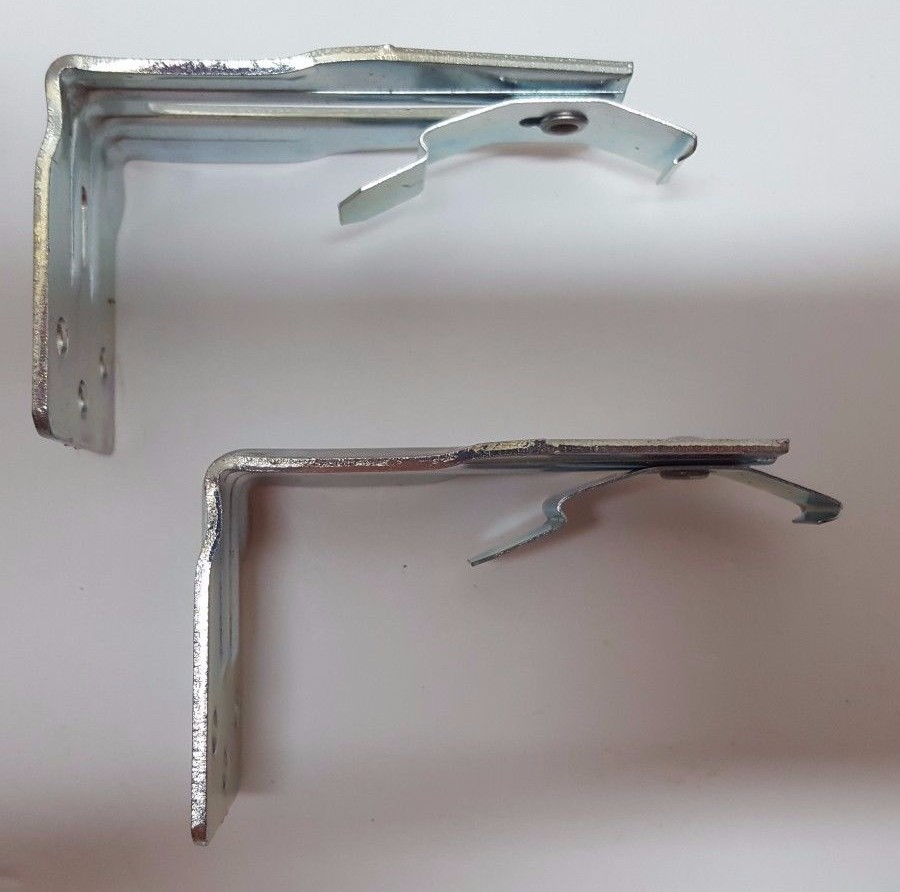 Vertical Blind Brackets Outside Mount Heavy Duty (Set of 2)