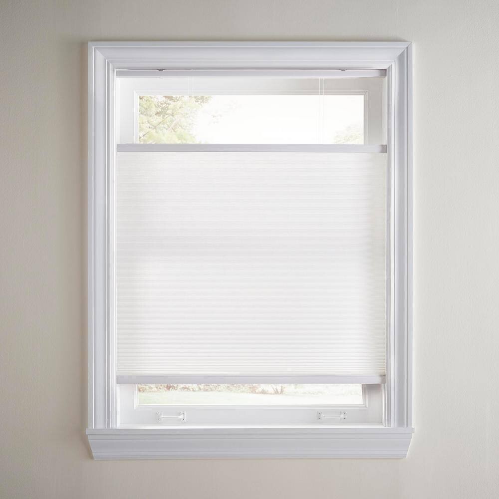 HOME DECORATORS Snow Drift Top-Down Bottom-Up Cordless Shades 23.5 W x 48 L