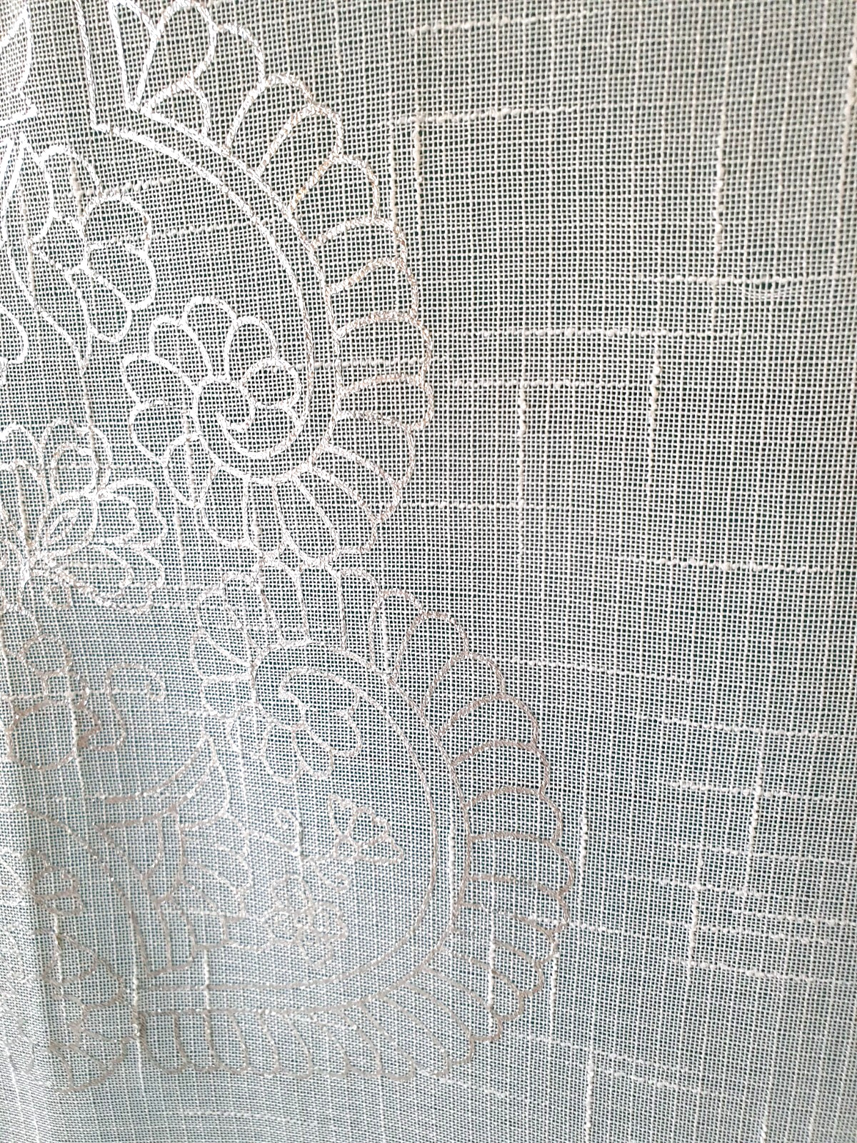 Curtains Draperies 4 Panels White Silver Romantic Opaque Duck River Rod Pole