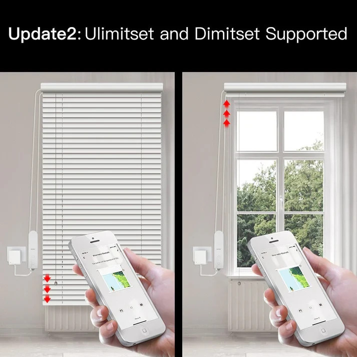 MOES ZigBee Smart Curtain Motor Roller Blinds Shutter Drive DIY With Solar Panel